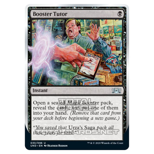 Magic The Gathering - Unsanctioned - Booster Tutor - 33/96