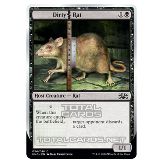 Magic The Gathering - Unsanctioned - Dirty Rat - 34/96