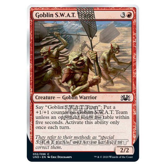 Magic The Gathering - Unsanctioned - Goblin S.W.A.T. Team - 52/96