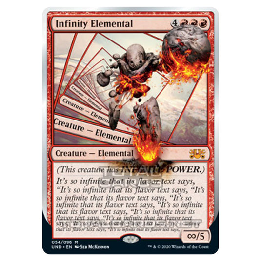 Magic The Gathering - Unsanctioned - Infinity Elemental - 54/96
