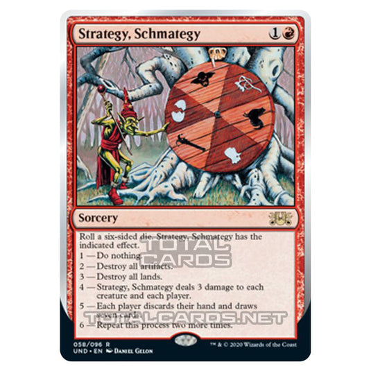 Magic The Gathering - Unsanctioned - Strategy, Schmategy - 58/96