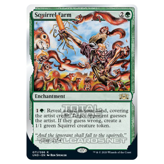Magic The Gathering - Unsanctioned - Squirrel Farm - 71/96