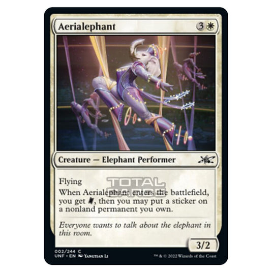 Magic The Gathering - Unfinity - Aerialephant - 002/244