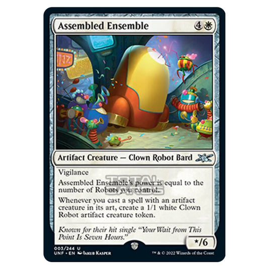 Magic The Gathering - Unfinity - Assembled Ensemble - 003/244