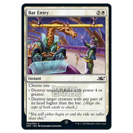 Magic The Gathering - Unfinity - Bar Entry - 004/244