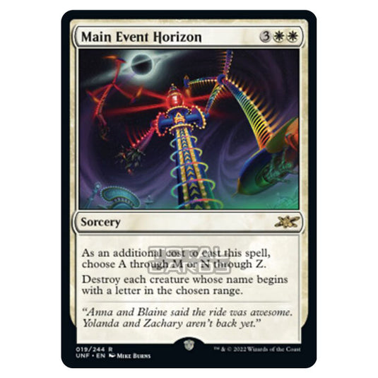 Magic The Gathering - Unfinity - Main Event Horizon - 019/244