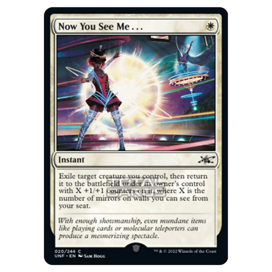 Magic The Gathering - Unfinity - Now You See Me . . . - 020/244