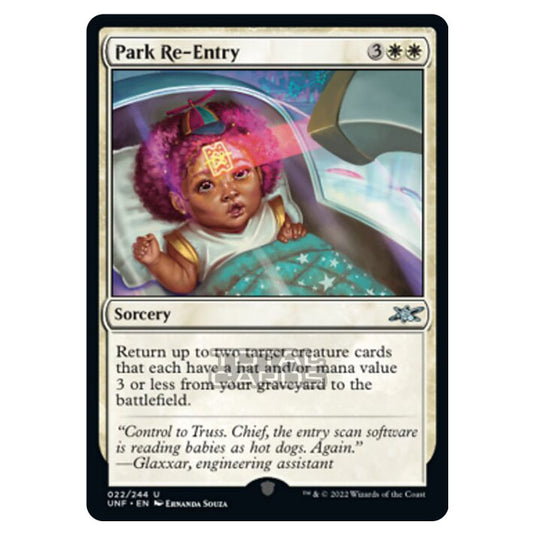 Magic The Gathering - Unfinity - Park Re-Entry - 022/244