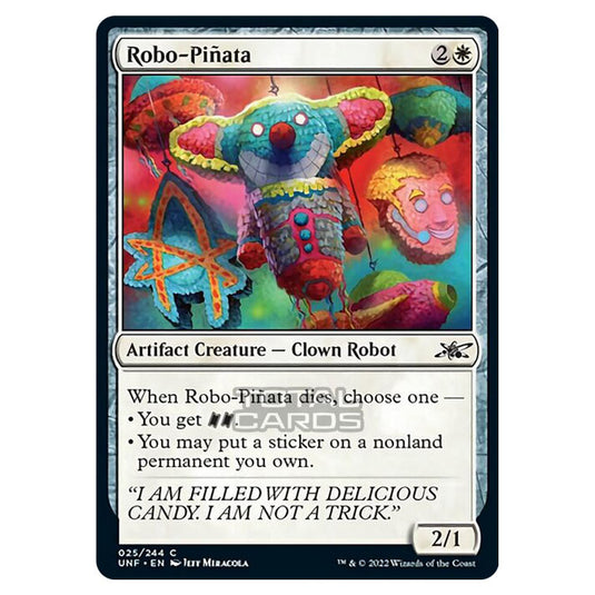 Magic The Gathering - Unfinity - Robo-Piñata - 025/244