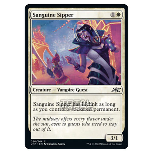 Magic The Gathering - Unfinity - Sanguine Sipper - 026/244