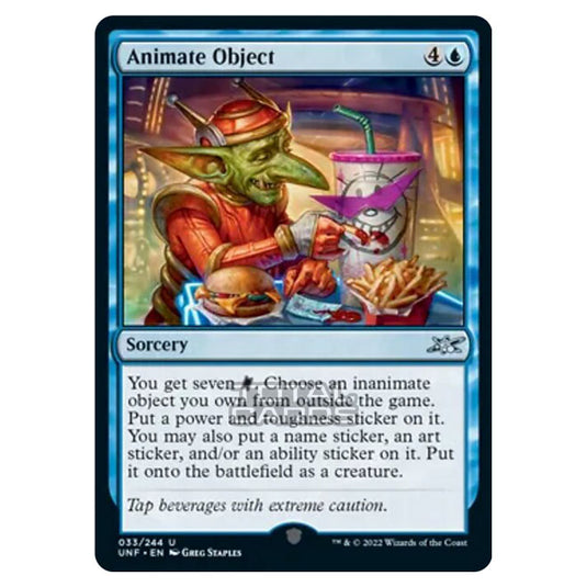 Magic The Gathering - Unfinity - Animate Object - 033/244