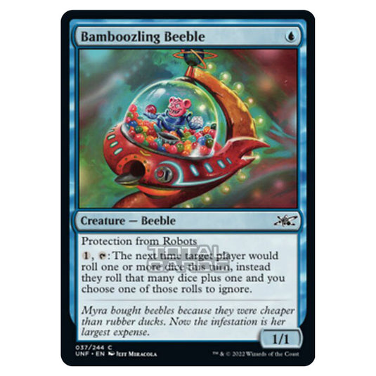 Magic The Gathering - Unfinity - Bamboozling Beeble - 037/244