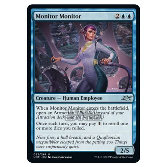 Magic The Gathering - Unfinity - Monitor Monitor - 052/244