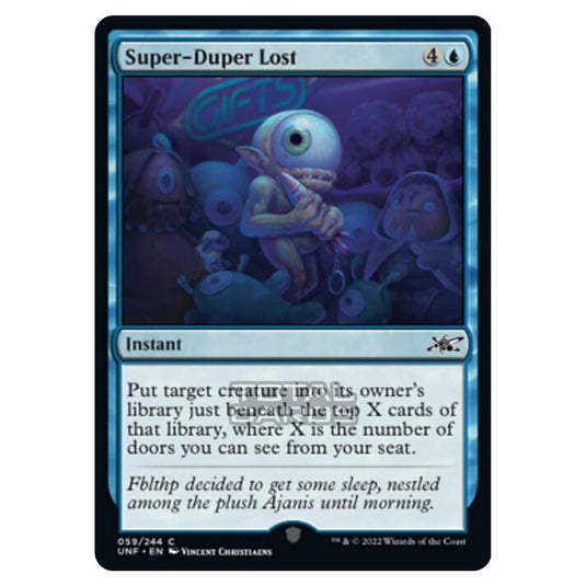 Magic The Gathering - Unfinity - Super-Duper Lost - 059/244