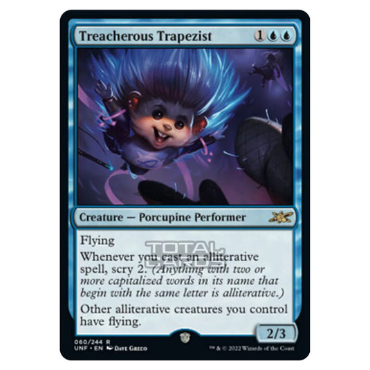 Magic The Gathering - Unfinity - Treacherous Trapezist - 060/244