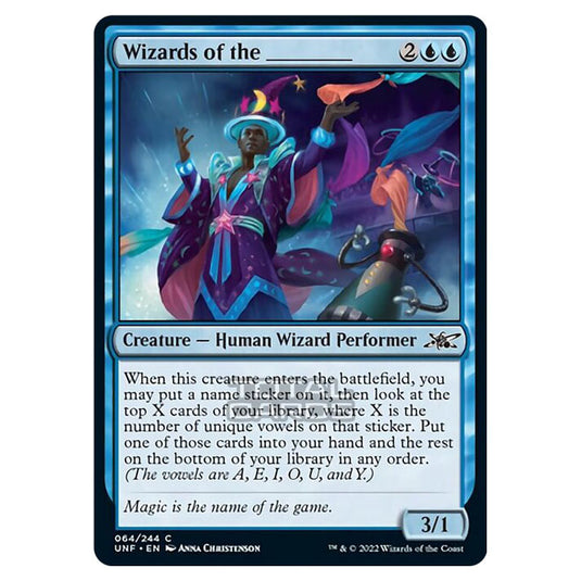 Magic The Gathering - Unfinity - Wizards of the _____ - 064/244