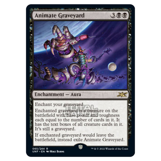 Magic The Gathering - Unfinity - Animate Graveyard - 065/244