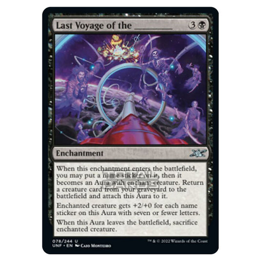 Magic The Gathering - Unfinity - Last Voyage of the _____ - 078/244