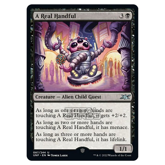 Magic The Gathering - Unfinity - A Real Handful - 087/244