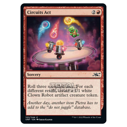 Magic The Gathering - Unfinity - Circuits Act - 103/244