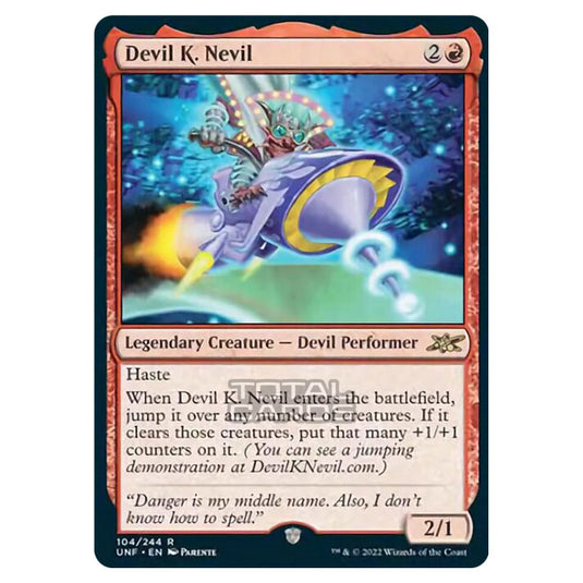 Magic The Gathering - Unfinity - Devil K. Nevil - 104/244