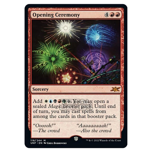 Magic The Gathering - Unfinity - Opening Ceremony - 118/244