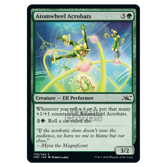 Magic The Gathering - Unfinity - Atomwheel Acrobats - 130/244