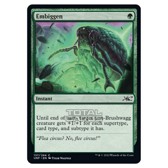 Magic The Gathering - Unfinity - Embiggen - 137/244