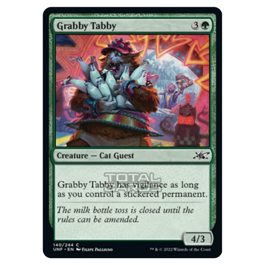 Magic The Gathering - Unfinity - Grabby Tabby - 140/244