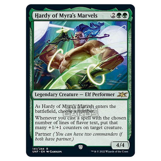 Magic The Gathering - Unfinity - Hardy of Myra's Marvels - 141/244