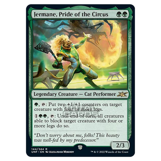 Magic The Gathering - Unfinity - Jermane, Pride of the Circus - 144/244