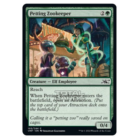 Magic The Gathering - Unfinity - Petting Zookeeper - 150/244