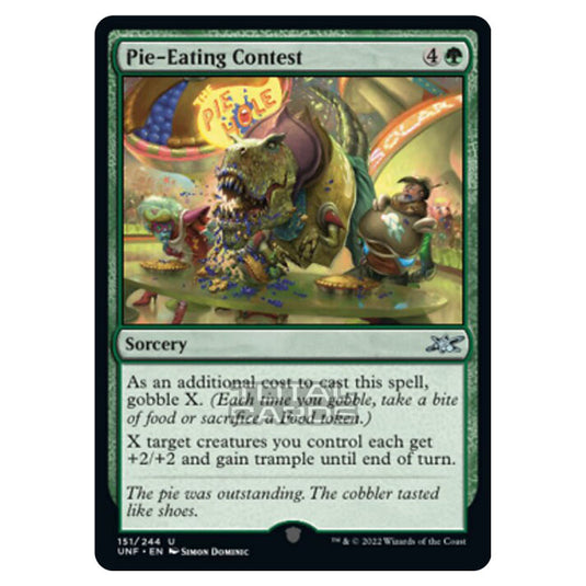 Magic The Gathering - Unfinity - Pie-Eating Contest - 151/244