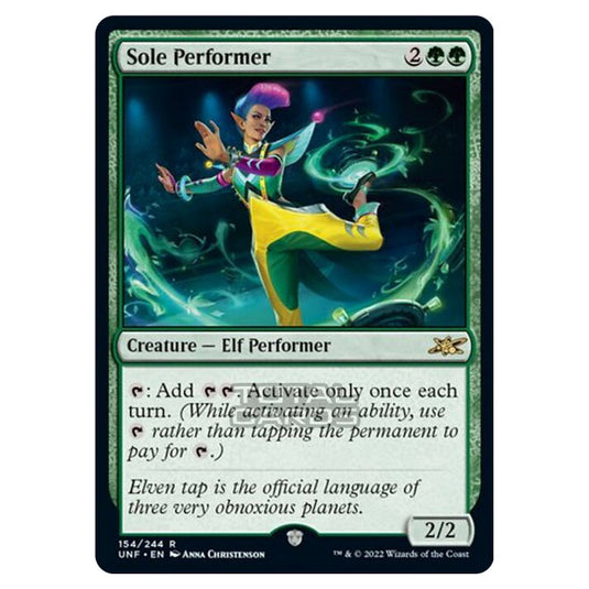 Magic The Gathering - Unfinity - Sole Performer - 154/244