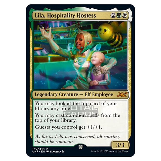 Magic The Gathering - Unfinity - Lila, Hospitality Hostess - 170/244