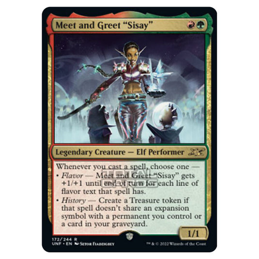 Magic The Gathering - Unfinity - Meet and Greet "Sisay" - 172/244