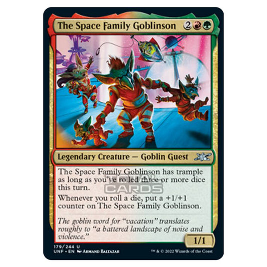 Magic The Gathering - Unfinity - The Space Family Goblinson - 179/244