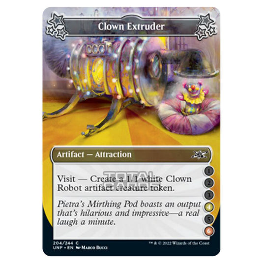 Magic The Gathering - Unfinity - Clown Extruder - 204c/244