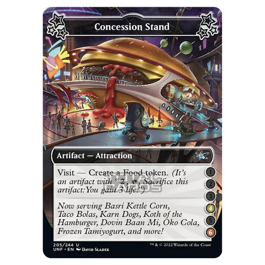 Magic The Gathering - Unfinity - Concession Stand - 205c/244