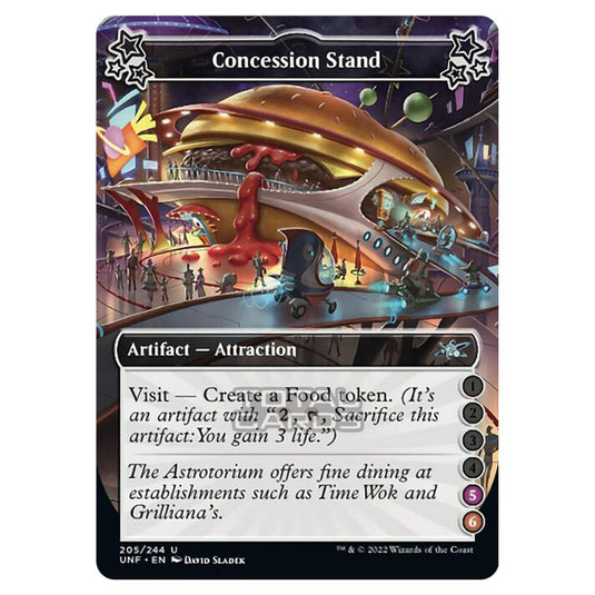 Magic The Gathering - Unfinity - Concession Stand - 205d/244