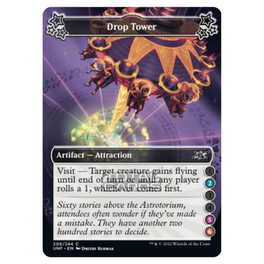 Magic The Gathering - Unfinity - Drop Tower - 209c/244