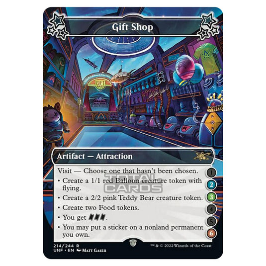 Magic The Gathering - Unfinity - Gift Shop - 214a/244