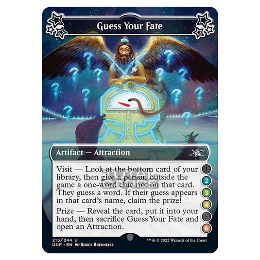 Magic The Gathering - Unfinity - Guess Your Fate - 215a/244