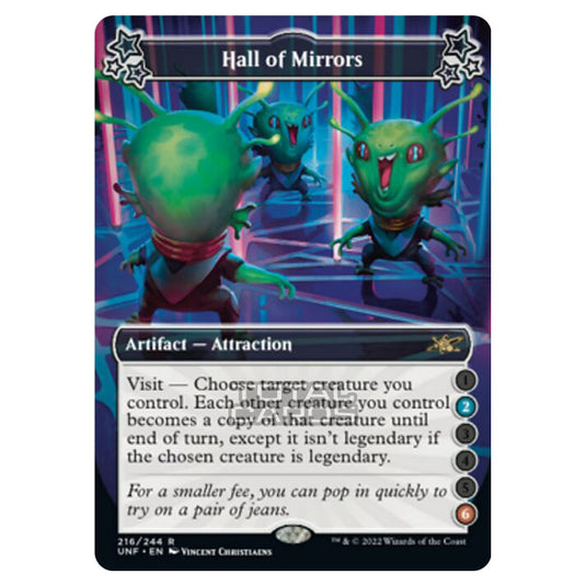 Magic The Gathering - Unfinity - Hall of Mirrors - 216a/244