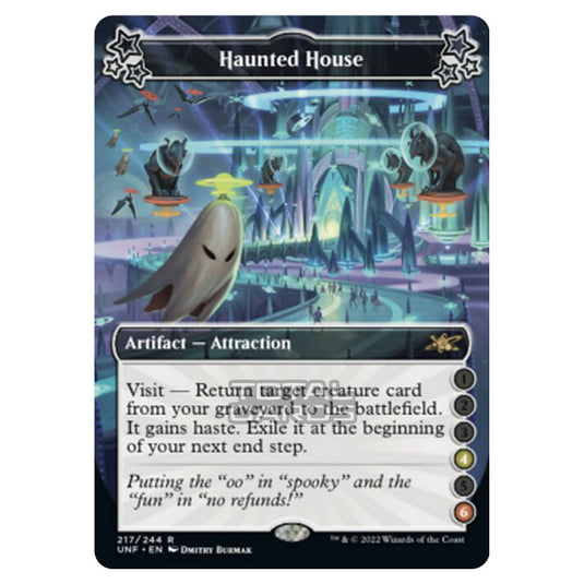 Magic The Gathering - Unfinity - Haunted House - 217b/244