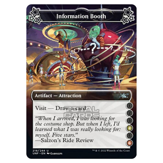 Magic The Gathering - Unfinity - Information Booth - 218c/244