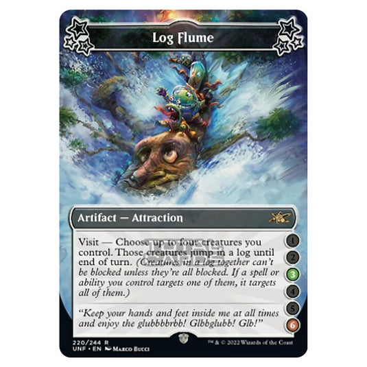 Magic The Gathering - Unfinity - Log Flume - 220a/244