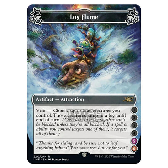 Magic The Gathering - Unfinity - Log Flume - 220b/244