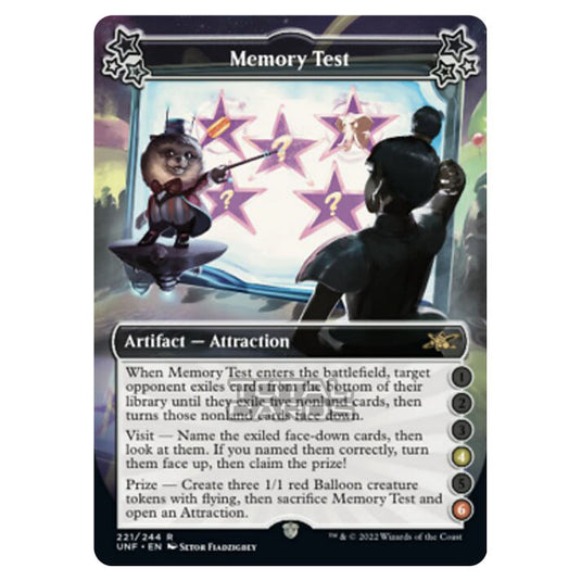Magic The Gathering - Unfinity - Memory Test - 221a/244