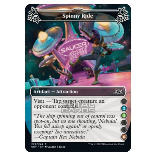 Magic The Gathering - Unfinity - Spinny Ride - 227a/244